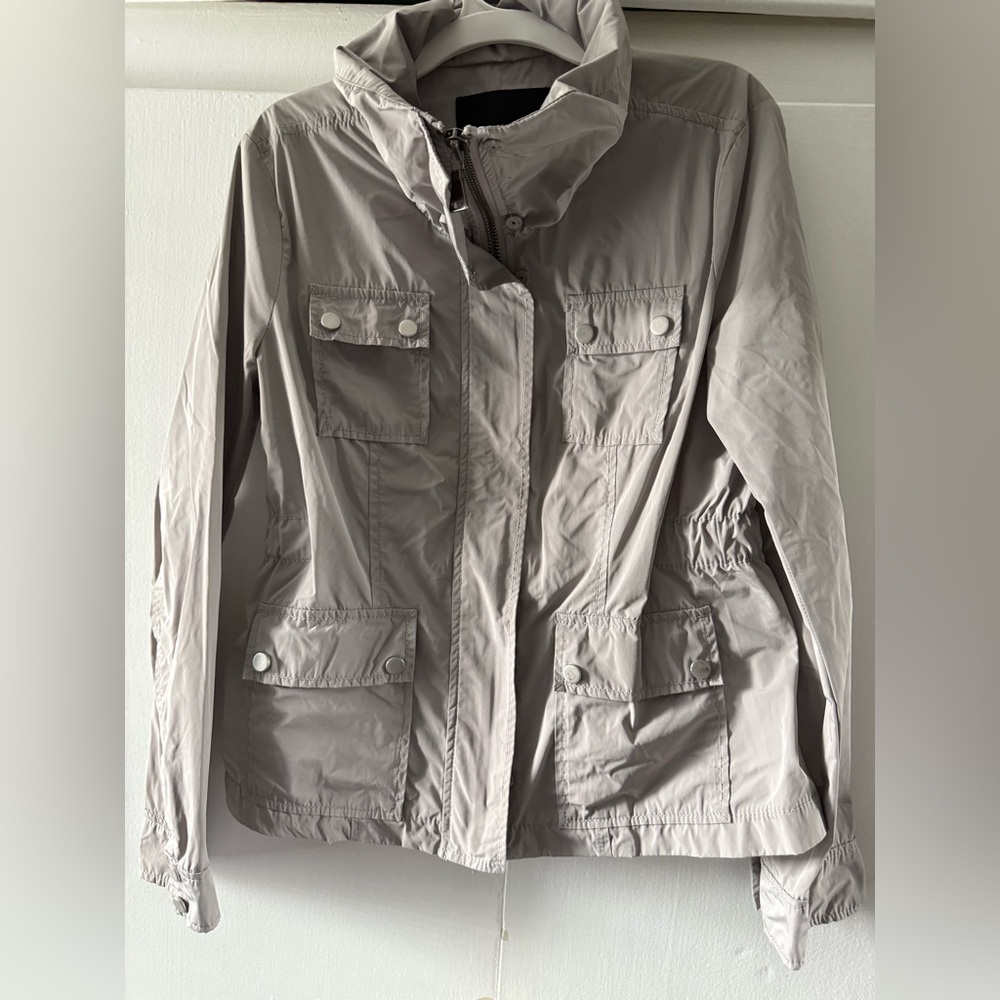 Club Monaco Taupe Utility Jacket